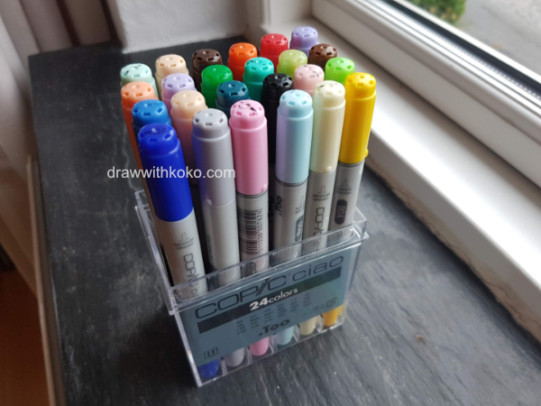 copic marker for beginners